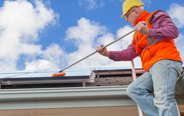 Copt Hewick soft wash roof cleaning